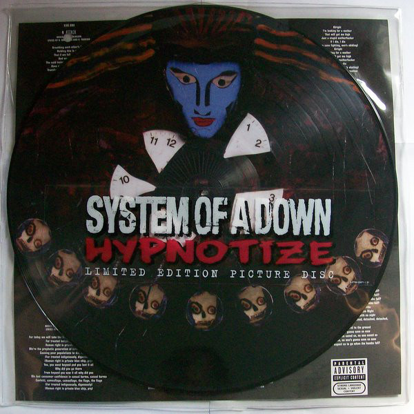 Accords et paroles Hypnotize System Of A Down