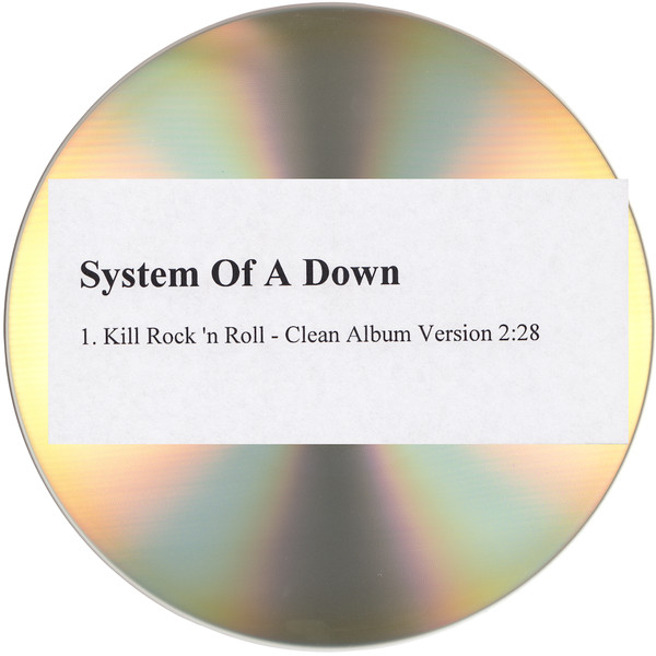 Accords et paroles Kill Rock 'N Roll System Of A Down