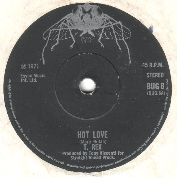 Accords et paroles Hot Love T. Rex