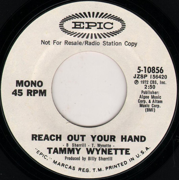 Accords et paroles Reach Out Your Hand Tammy Wynette