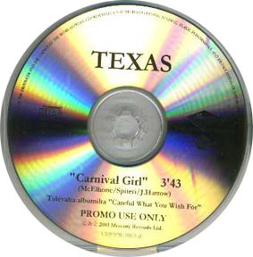 Accords et paroles Carnival Girl Texas
