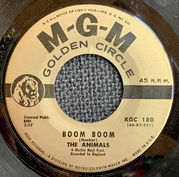 Accords et paroles Boom Boom The Animals