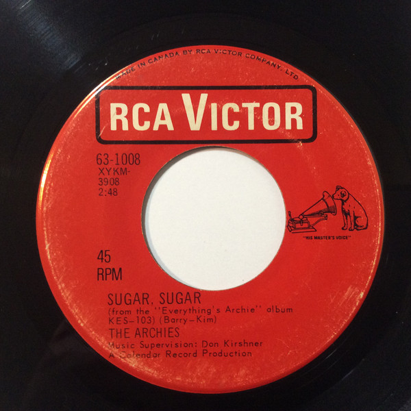 Accords et paroles Sugar, Sugar The Archies