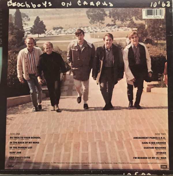 Accords et paroles Be True To Your School The Beach Boys