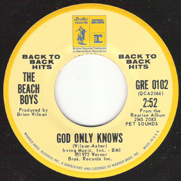 Accords et paroles Caroline No The Beach Boys