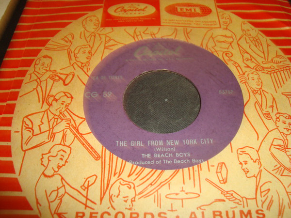 Accords et paroles The Girl From New York City The Beach Boys
