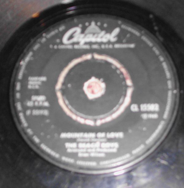 Accords et paroles Mountain Of Love The Beach Boys