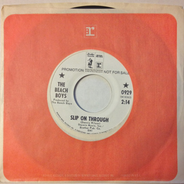 Accords et paroles Slip On Through The Beach Boys