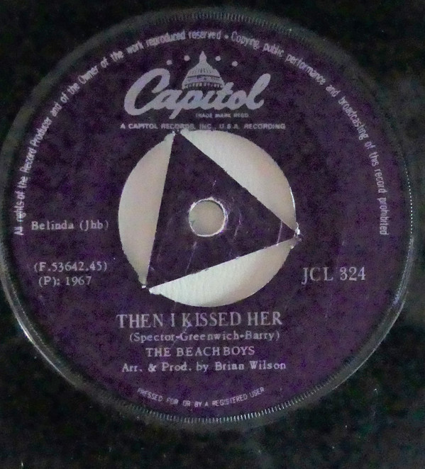 Accords et paroles Then I Kissed Her The Beach Boys