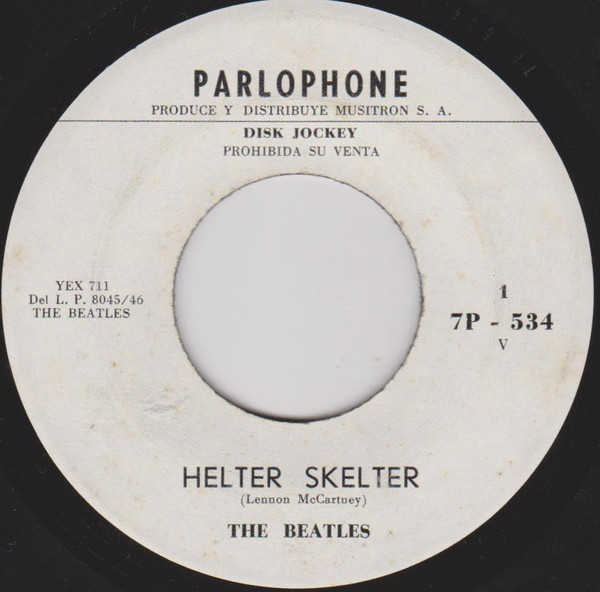 Accords et paroles Helter Skelter The Beatles