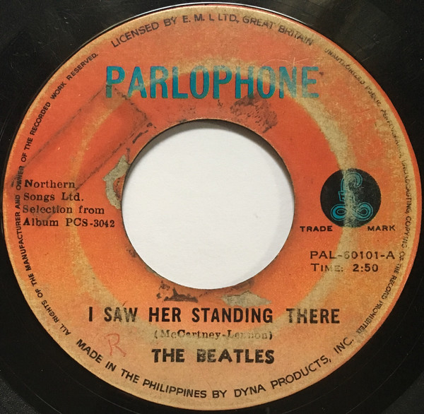 Accords et paroles I Saw Her Standing There The Beatles