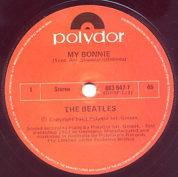 Accords et paroles My Bonnie The Beatles