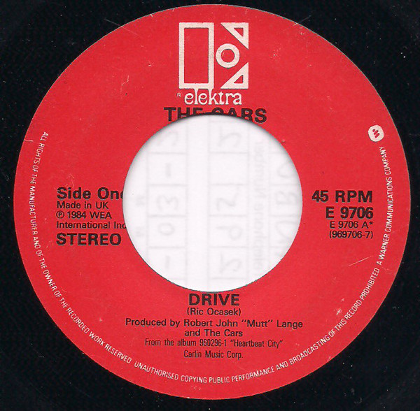 Accords et paroles Stranger Eyes The Cars