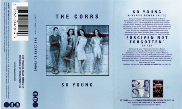 Accords et paroles So Young The Corrs
