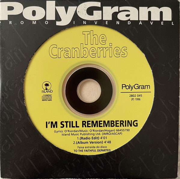 Accords et paroles Im Still Remembering The Cranberries
