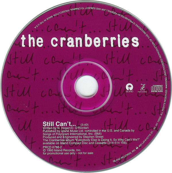 Accords et paroles Still Can?t The Cranberries