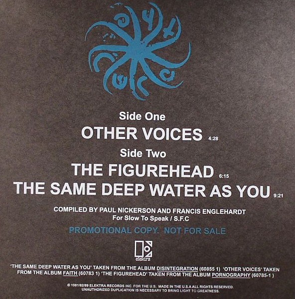 Accords et paroles Other Voices The Cure