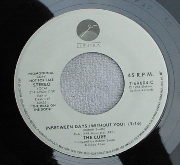 Accords et paroles Without You The Cure