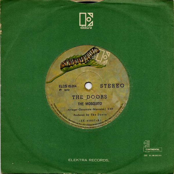 Accords et paroles The Mosquito The Doors
