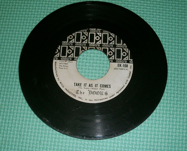 Accords et paroles Take it as it comes The Doors