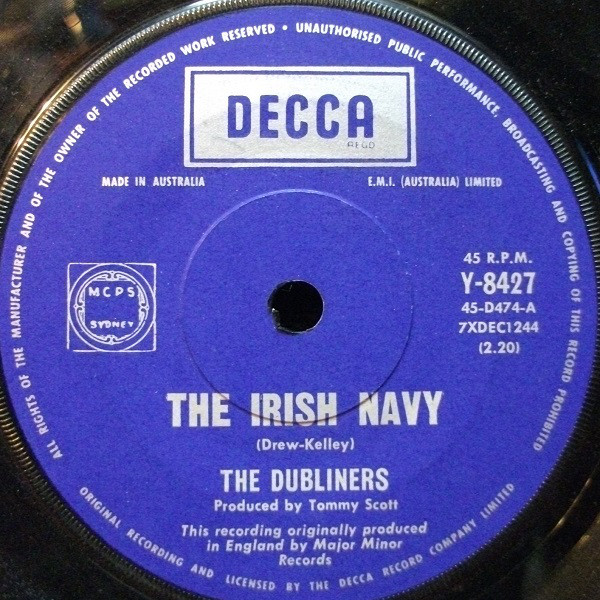 Accords et paroles The Irish Navy The Dubliners