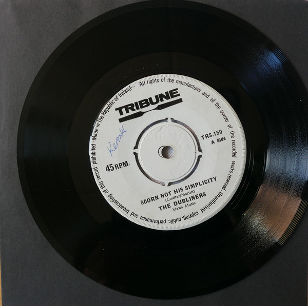 Accords et paroles Scorn Not His Simplicity The Dubliners