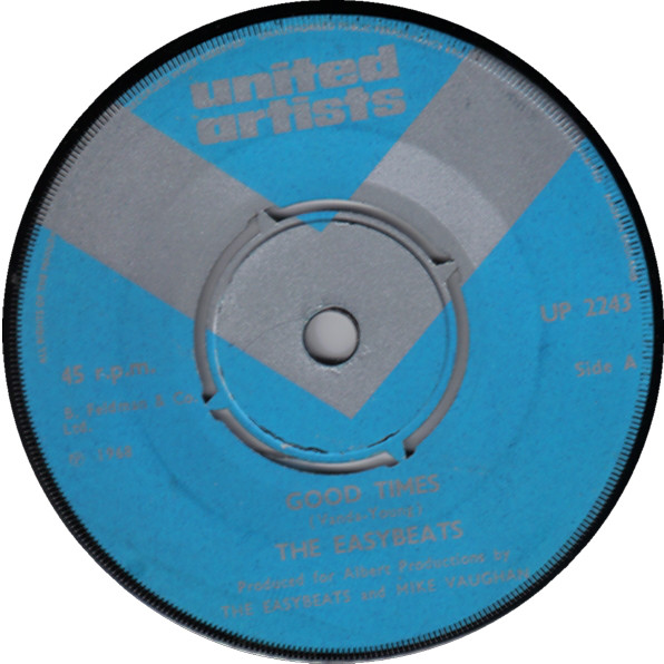Accords et paroles Good Times The Easybeats