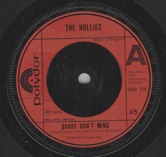 Accords et paroles Daddy Dont Mind The Hollies