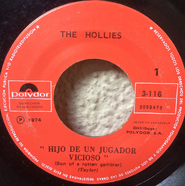 Accords et paroles Son Of A Rotten Gambler The Hollies