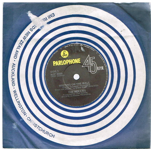 Accords et paroles Writing On The Wall The Hollies