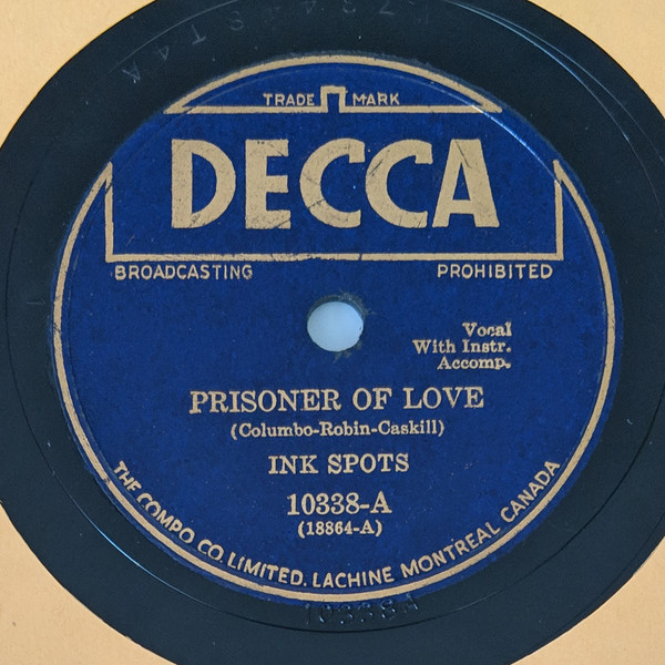 Accords et paroles I Cover The Waterfront The Ink Spots