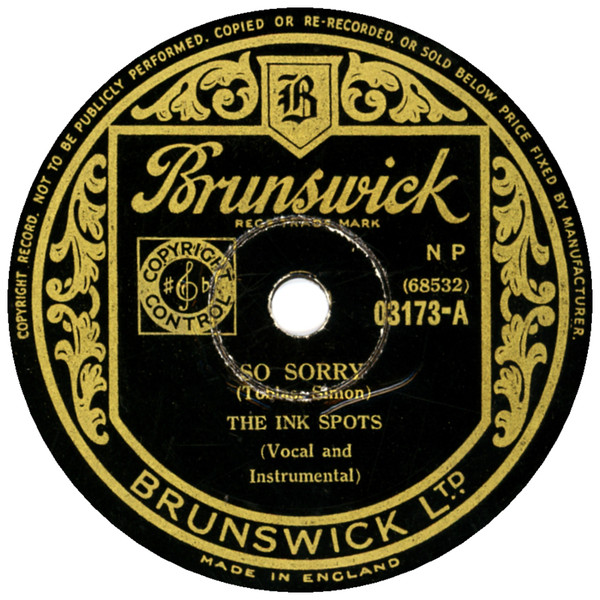 Accords et paroles Ring, Telephone, Ring The Ink Spots