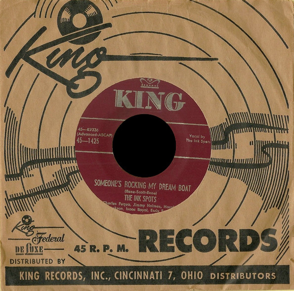 Accords et paroles Someones Rocking My Dream Boat The Ink Spots