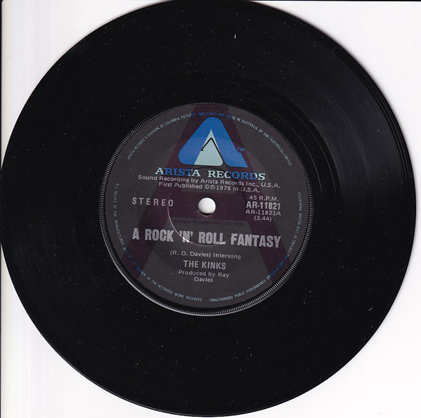 Accords et paroles A Rock N Roll Fantasy The Kinks