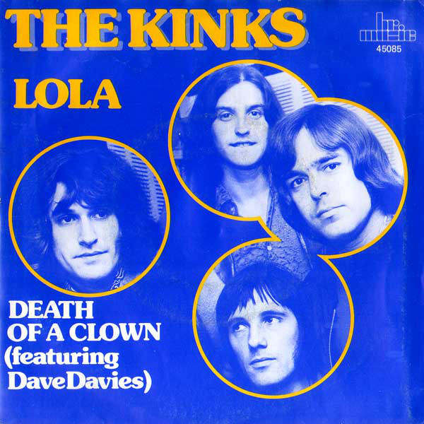 Accords et paroles Death Of A Clown The Kinks