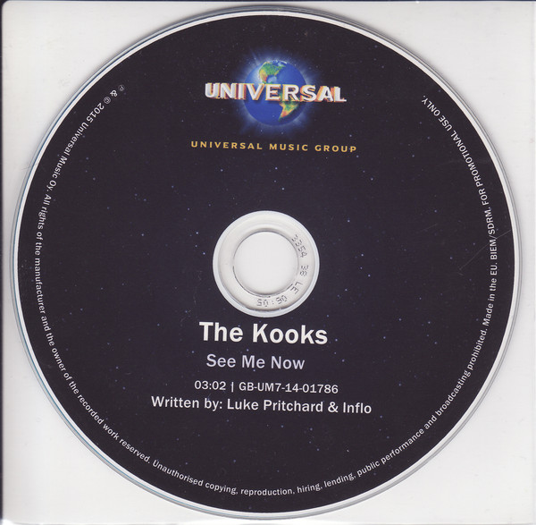 Accords et paroles See Me Now The Kooks