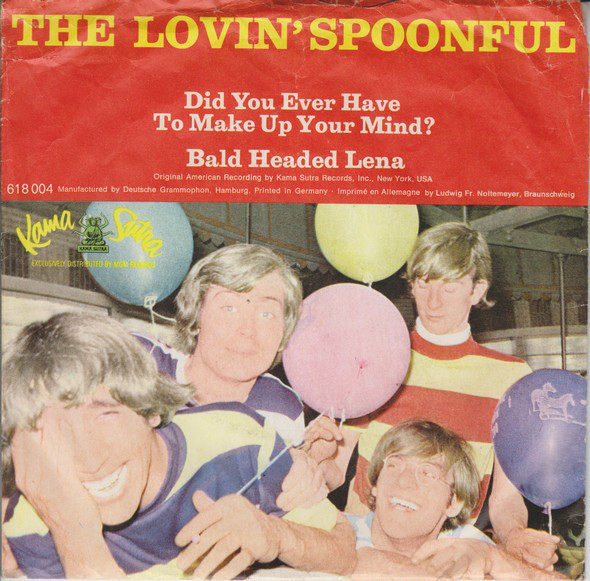Accords et paroles Bald Headed Lena The Lovin' Spoonful