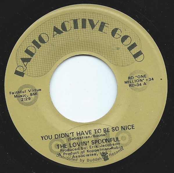 Accords et paroles Blues In The Bottle The Lovin' Spoonful