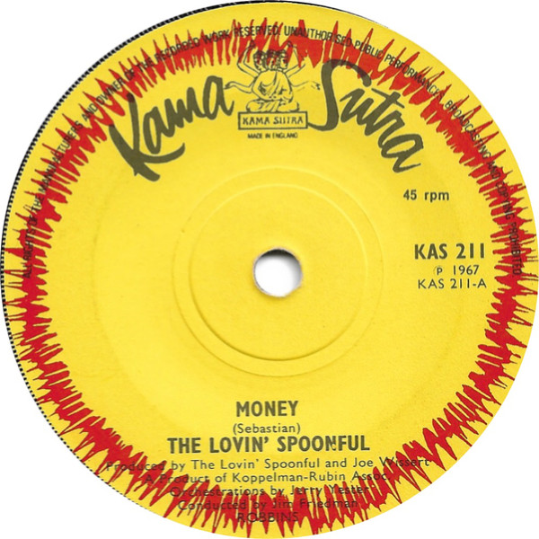 Accords et paroles Money The Lovin' Spoonful