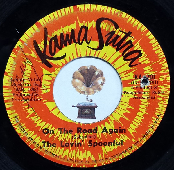 Accords et paroles On The Road Again The Lovin' Spoonful
