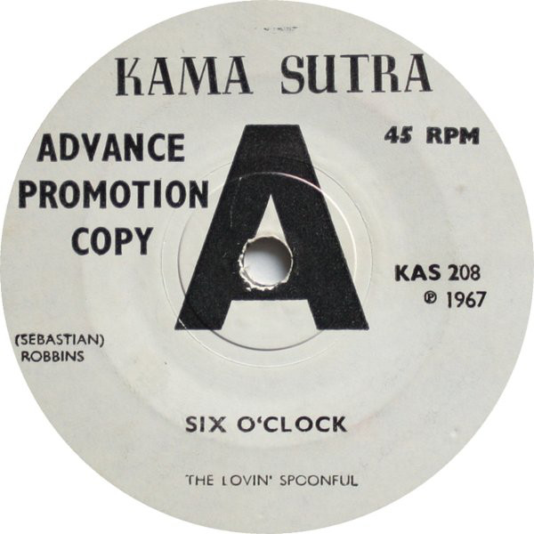 Accords et paroles Six O Clock The Lovin' Spoonful