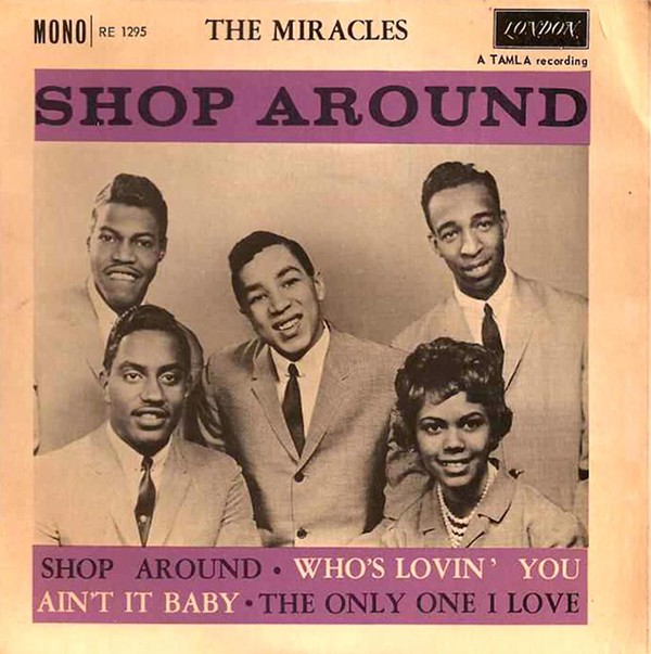 Accords et paroles Shop Around The Miracles