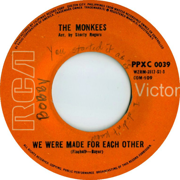 Accords et paroles Dream World The Monkees