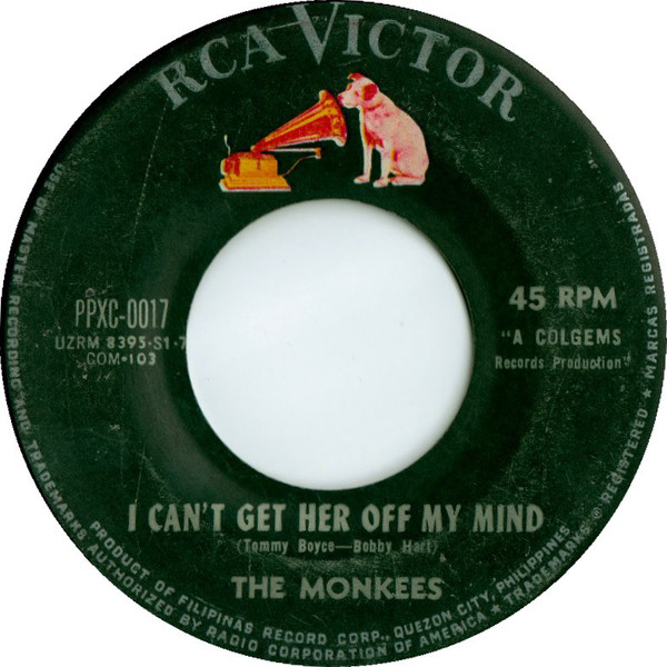 Accords et paroles I Cant Get Her Off My Mind The Monkees