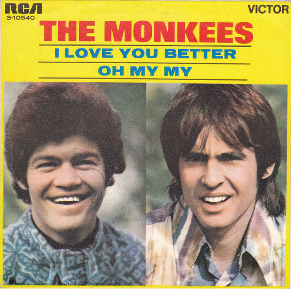 Accords et paroles I Love You Better The Monkees