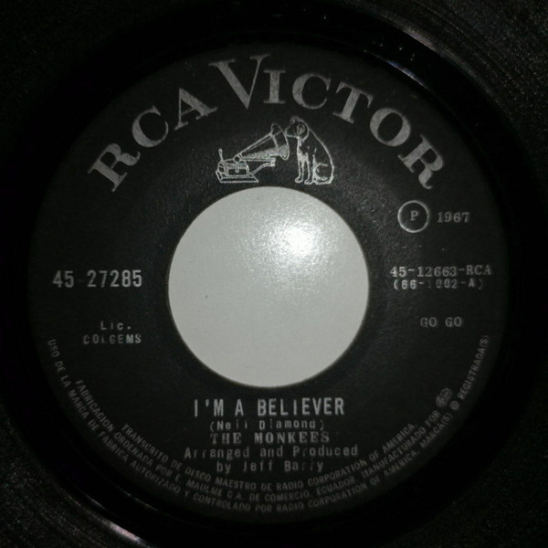 Accords et paroles I'm a Believer The Monkees