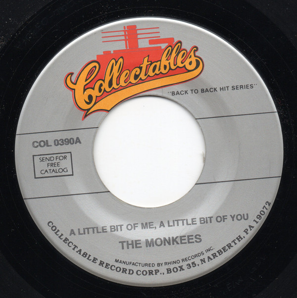 Accords et paroles Of You The Monkees