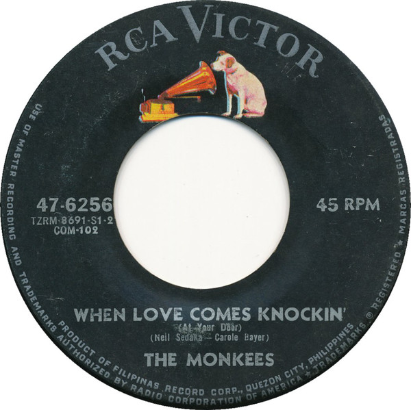 Accords et paroles When Love Comes Knockin At Your Door The Monkees