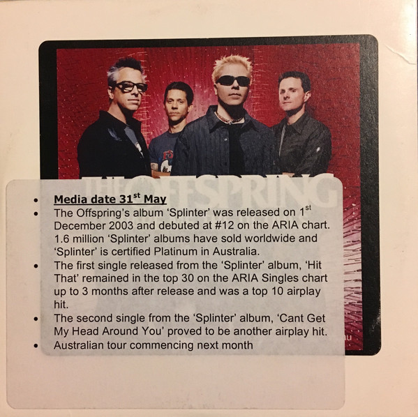 Accords et paroles Spare Me The Details The Offspring