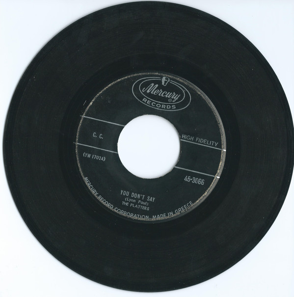 Accords et paroles I'll Never Smile Again The Platters